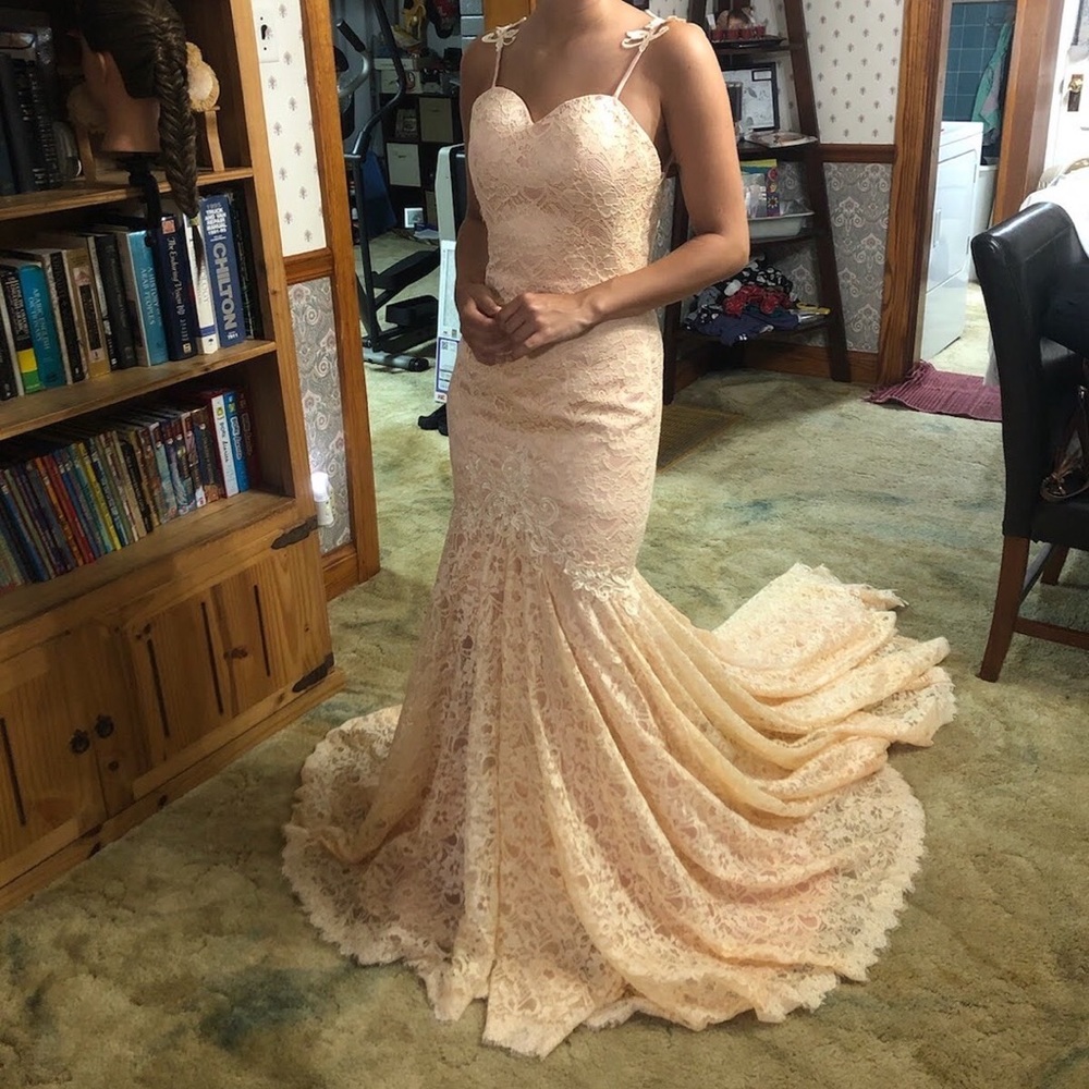 Custom wedding dress!